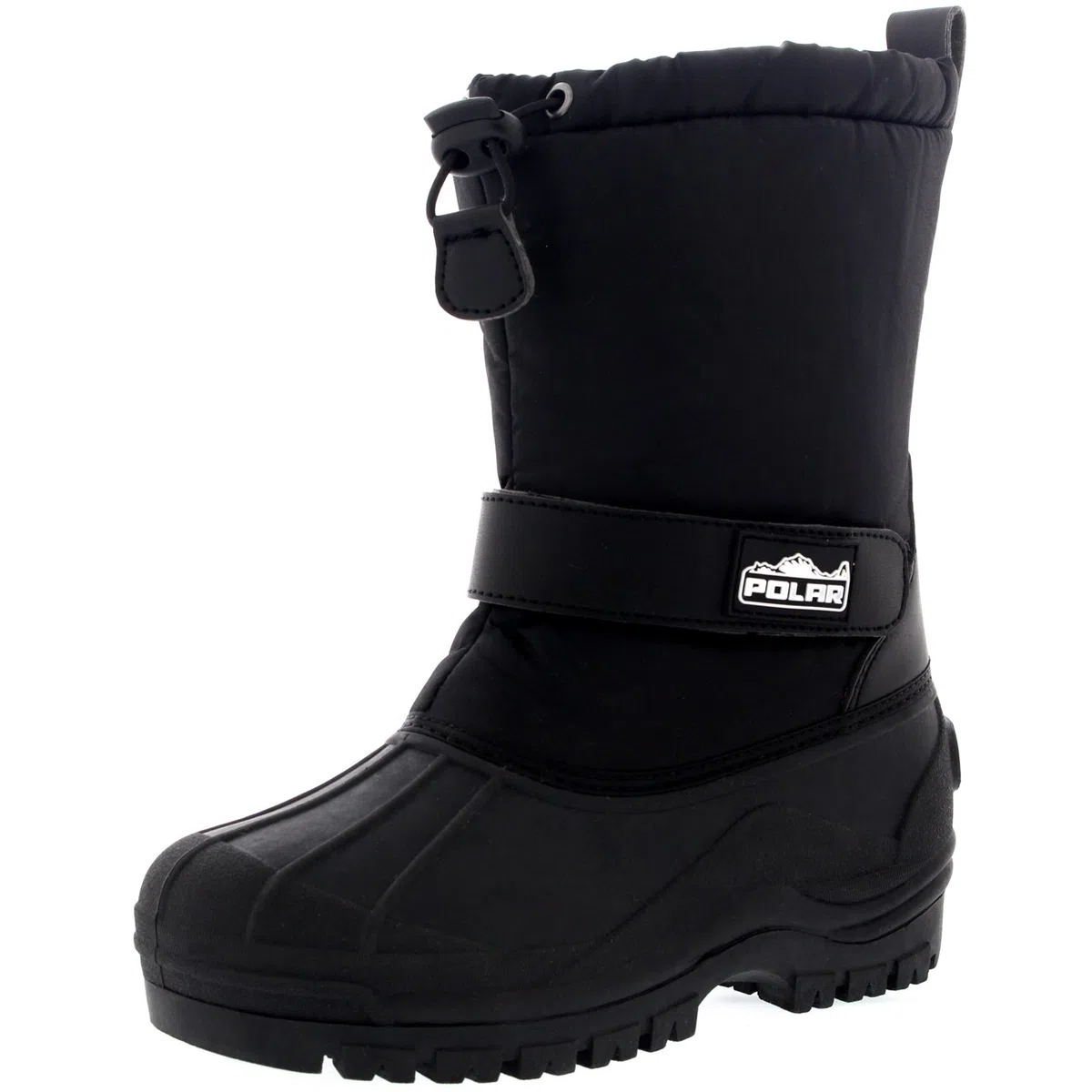 Unisex Bambini Coulisse Chiusura Nylon Neve Pioggia Pelliccia Stivali