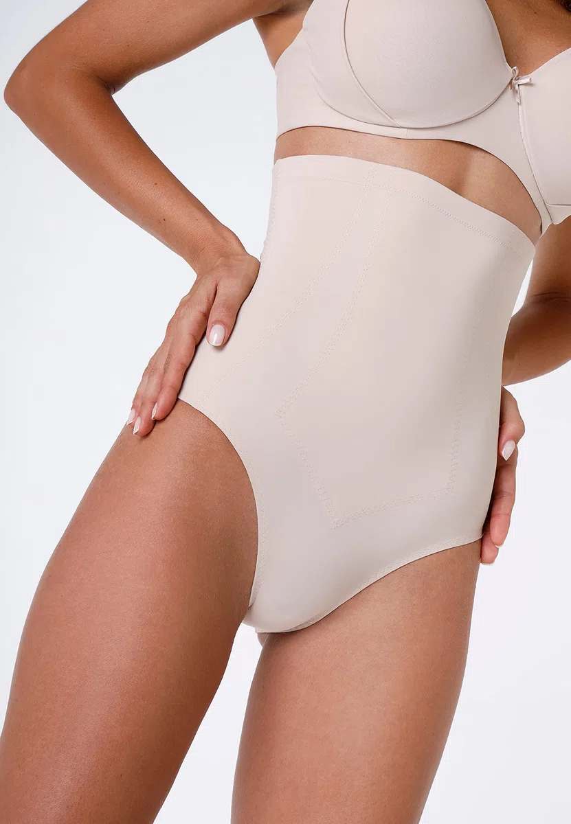 Lovable Guaina Contenitiva e Modellante, Mutanda a Vita Alta con Controllo Pancia e Fianchi, Shapewear, Art. 0263 The Celebrity Secret Donna