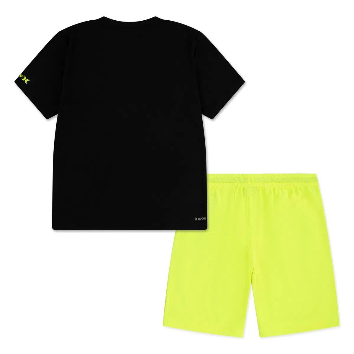 Hurley - 88793, Completo 2 Pezzi T-Shirt Grafica Shorts Bambini e Ragazzi