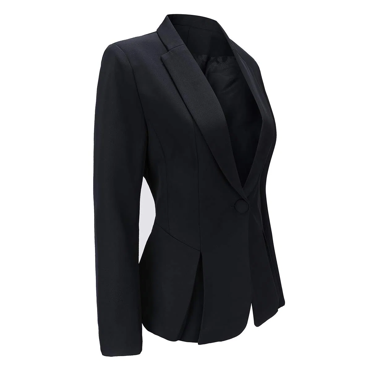 YYNUDA Giacca da Donna Slim Fit Manica Lunga da Lavoro in Ufficio Giacca Giacca da Lavoro Formale con Un Pulsante