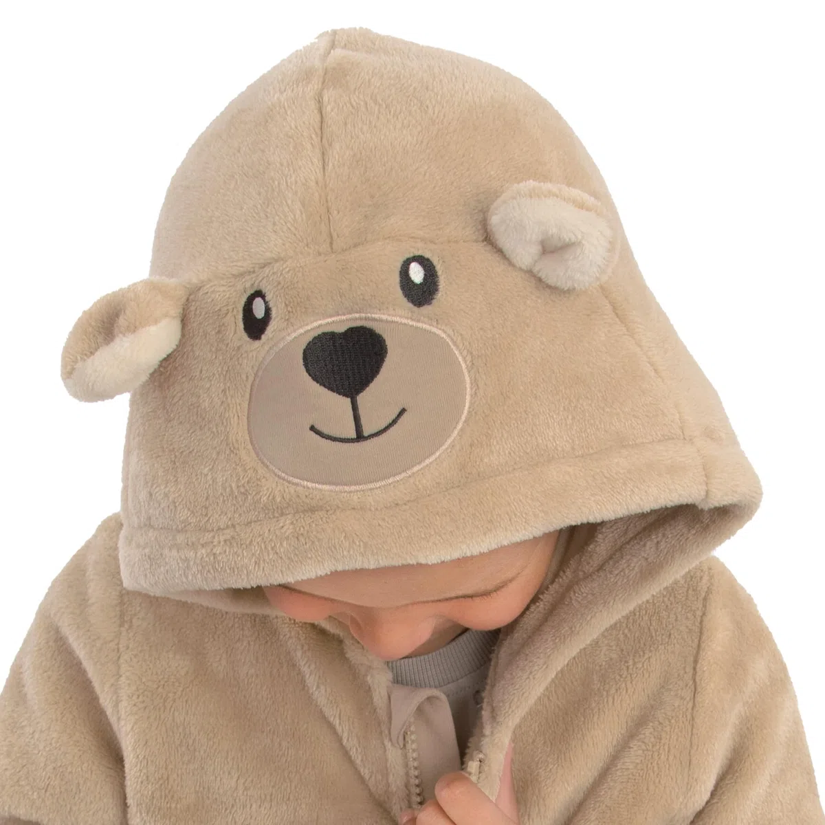 Harry Bear Tutina Pigiama Intera con Cappuccio per Bambini Orso Coniglio O Dinosauro in Morbido, Pigiama Animale