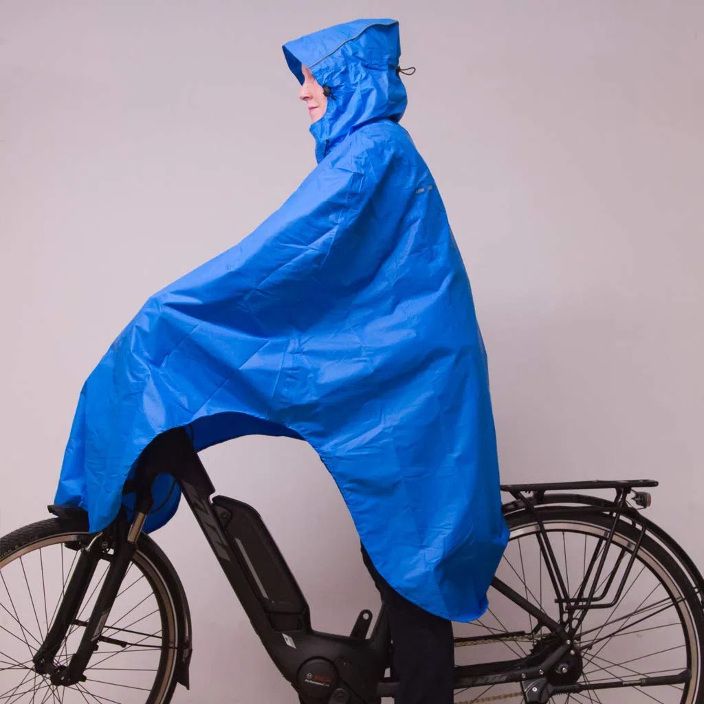 LOWLAND OUTDOOR® Poncho impermeabile per bicicletta