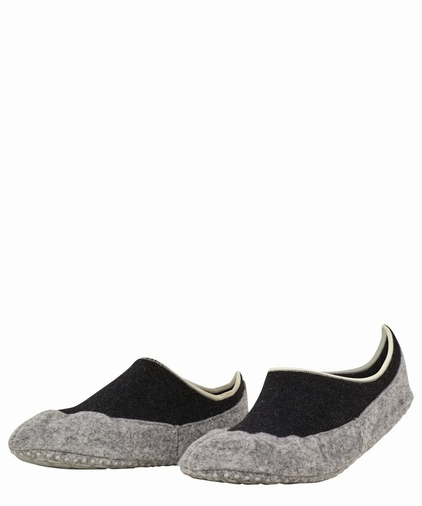 FALKE donna Cosyshoe Invisible pantofole a calzino traspiranti termoregolanti antiodore lana vergine suola gommata antiscivolo migliore aderenza spesse calde interno imbottito 1 paio