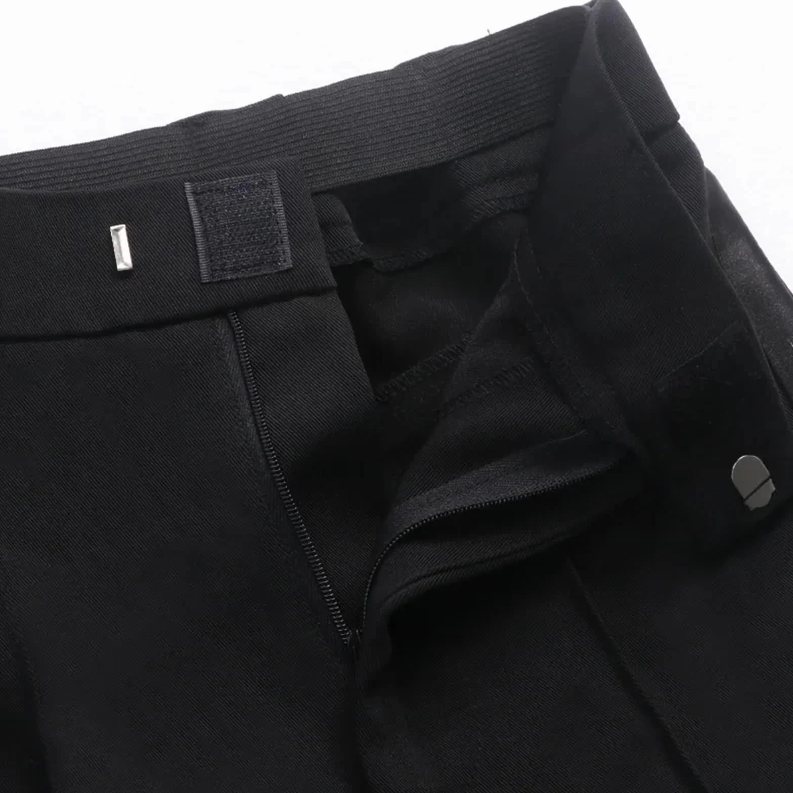Pantalone Uomo Per Danza Latino Pantaloni da ballo latino da uomo, pantaloni da ballo latino moderni da sala, pantaloni da ballo for ragazzi, pantaloni da ballerino neri in raso(Size 2.2 Waist 76)
