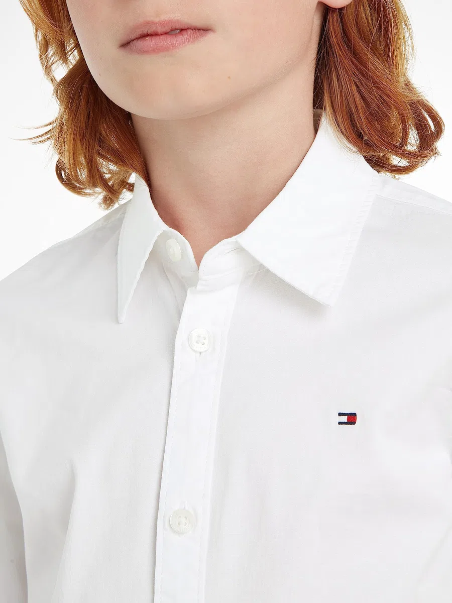 Tommy Hilfiger Bambino Camicia Elasticizzata