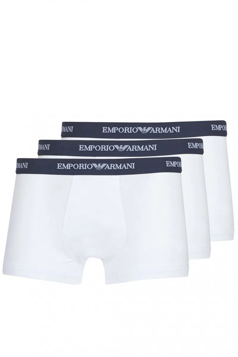 Emporio Armani Uomo 3-Pack Trunk Essential Core Logoband Boxer