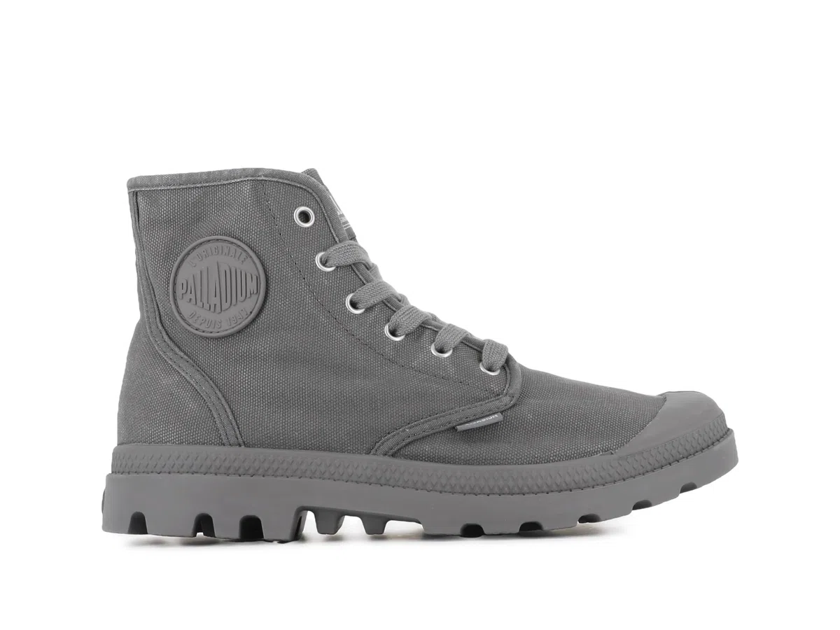 Palladium Uomo Pampa Hi Stivale, Grigio, 44.5 EU, grigio, 44.5 EU