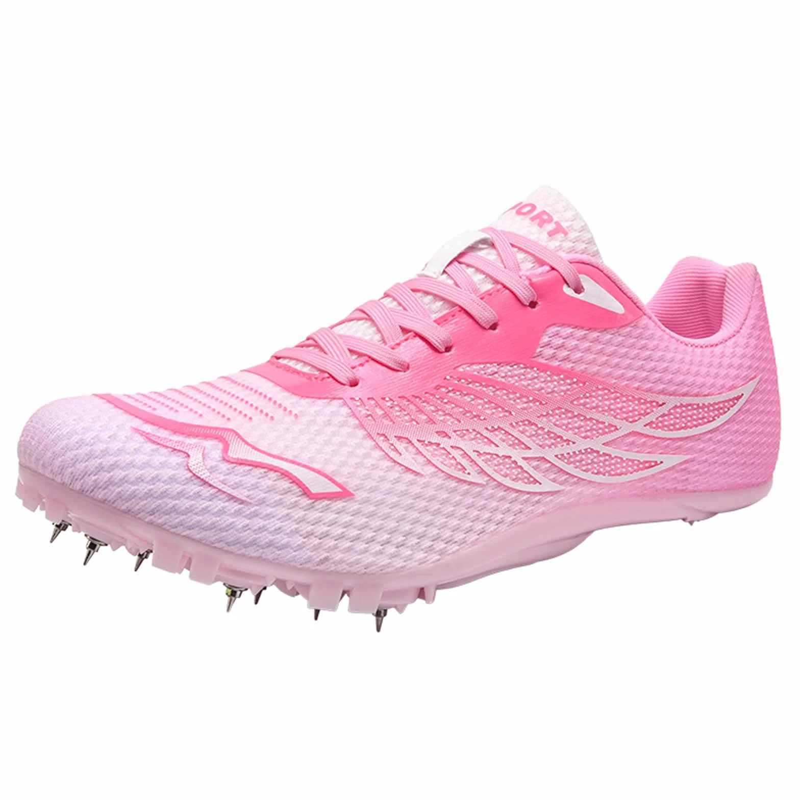 Scarpe Chiodate per Atletica Leggera Scarpe da Salto Sprint Uomo Donna Bambini Scarpe da Corsa Scarpe da Corsa Leggere