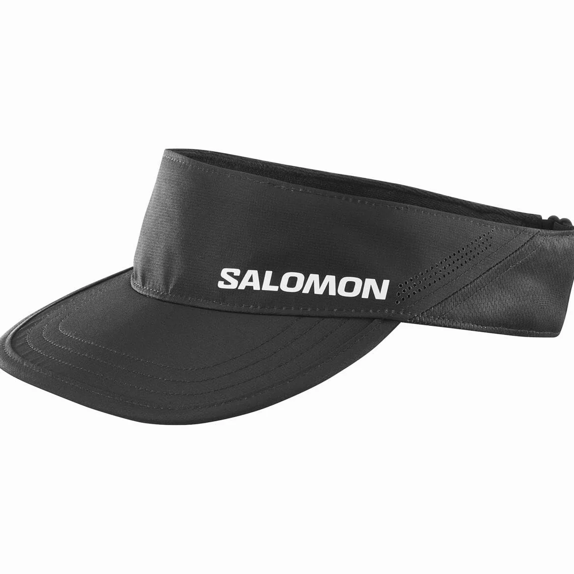 Visiera Salomon Shakeout, Look Riflettente audace, Tessuto Traspirante ad Asciugatura Rapida, Tesa Flessibile Ripiegabile e vestibilità Regolabile per la Corsa