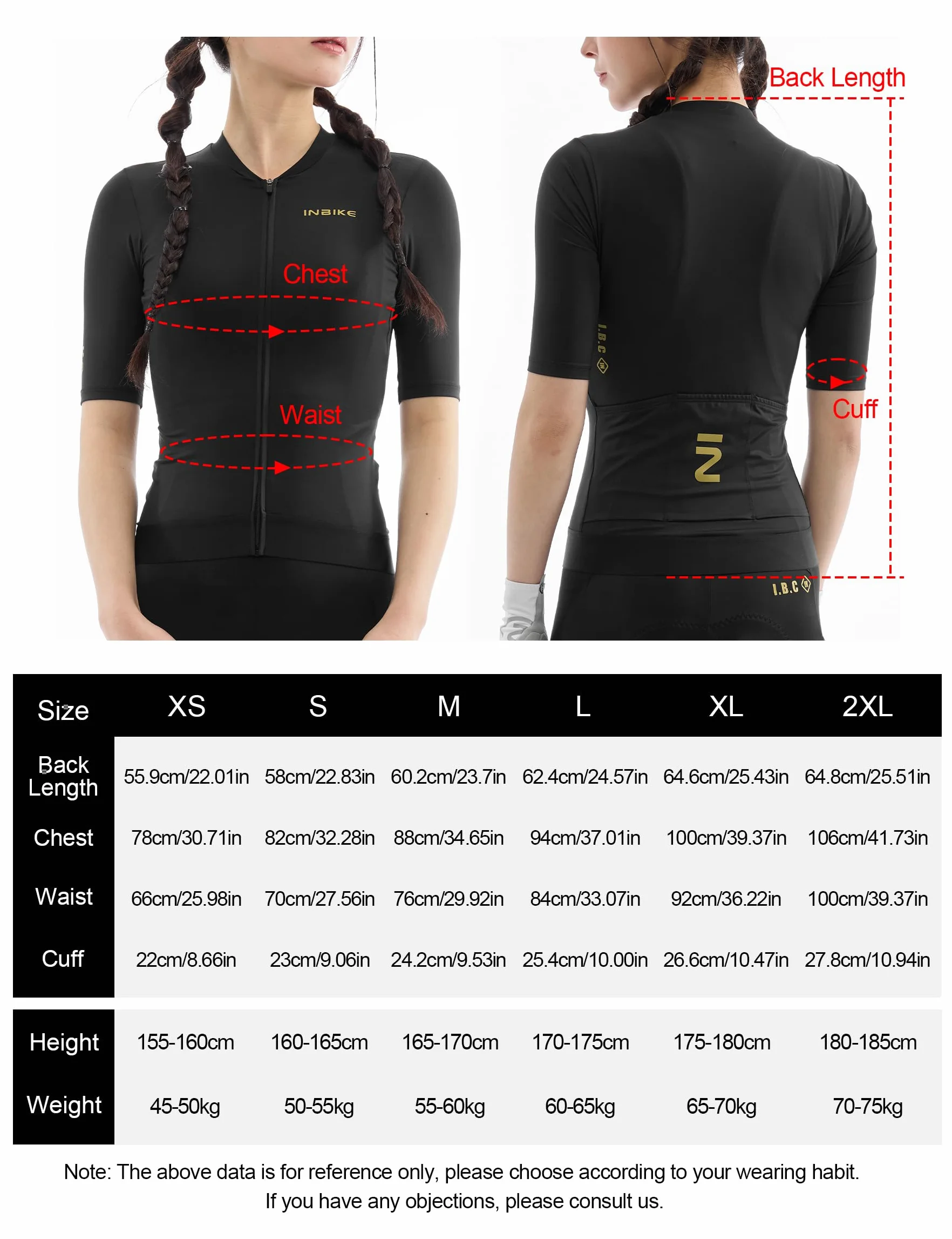 INBIKE Maglia Ciclismo Donna Estiva Maglia MTB Maniche Corte Maglia Bici Anti-Sudore Protezione Solare Traspirante Asciugatura Rapida Elasticizzato 3 Tasche WF879
