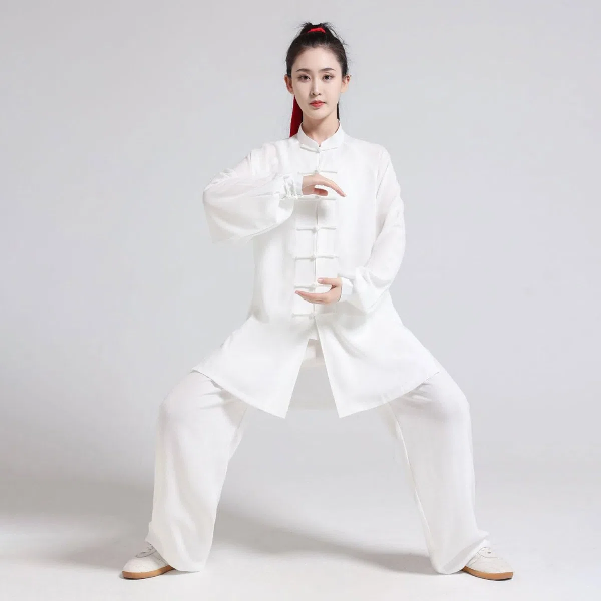 Taichi abbigliamento,Uniforme da Tai Chi in Cotone e Lino,Unisex Kung Fu e Arti Marziali Uniforme,Abbigliamento per Meditazione e Qigong,Largo E Comodo,per Esercizi Mattutini,Meditazione