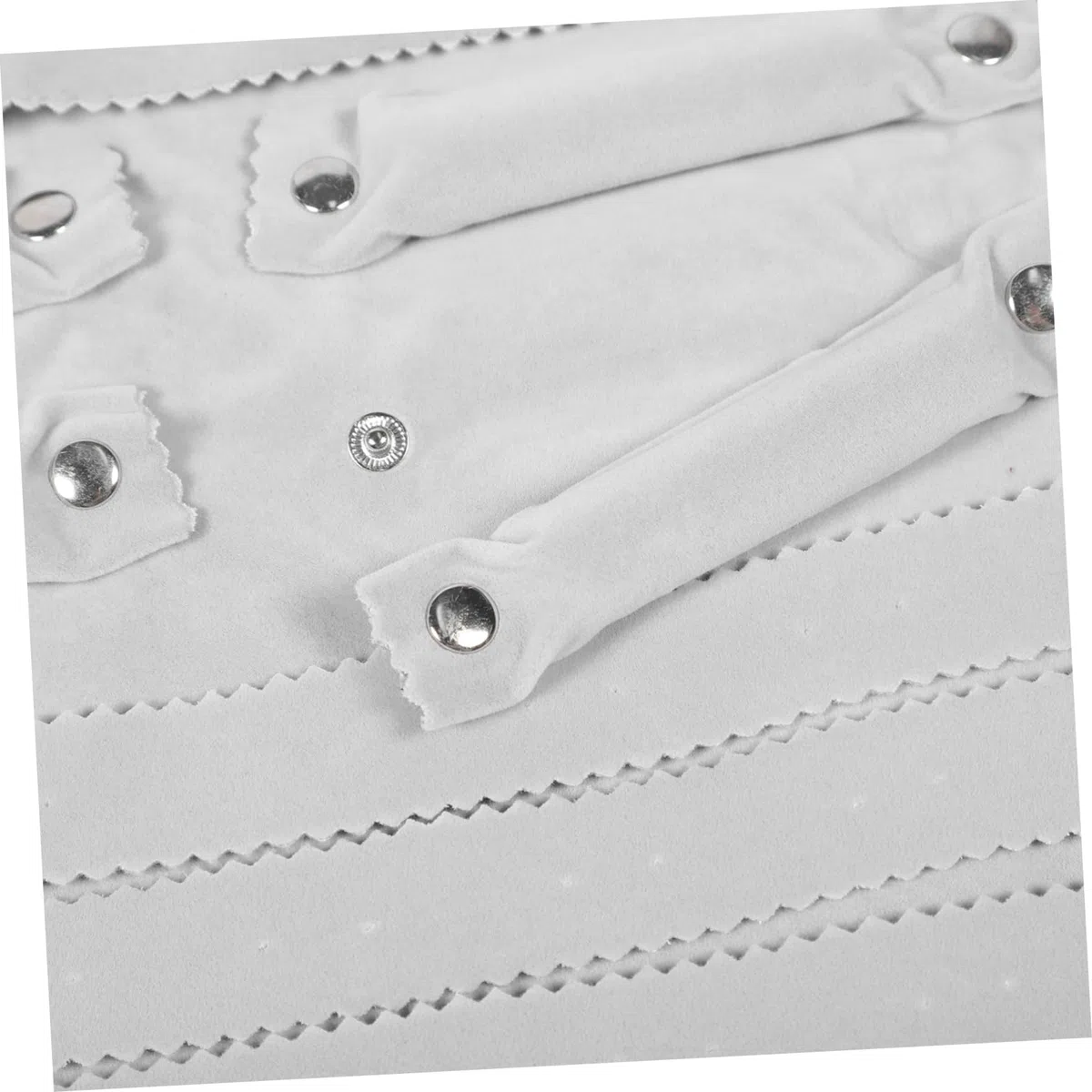 FOMIYES Borsa Porta Gioielli Arrotolabile Scomparti Per Orecchini e Collane Organizer Da Viaggio in Tessuto Morbido Per Bracciali e Anelli