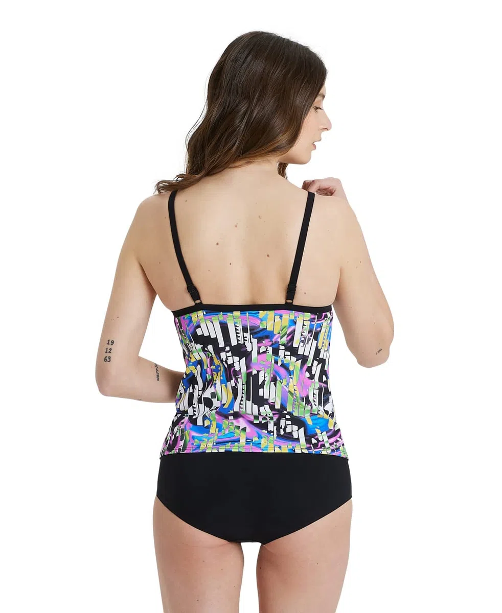Arena Carolina Costume da Bagno Tankini Donna (Pacco da 1)