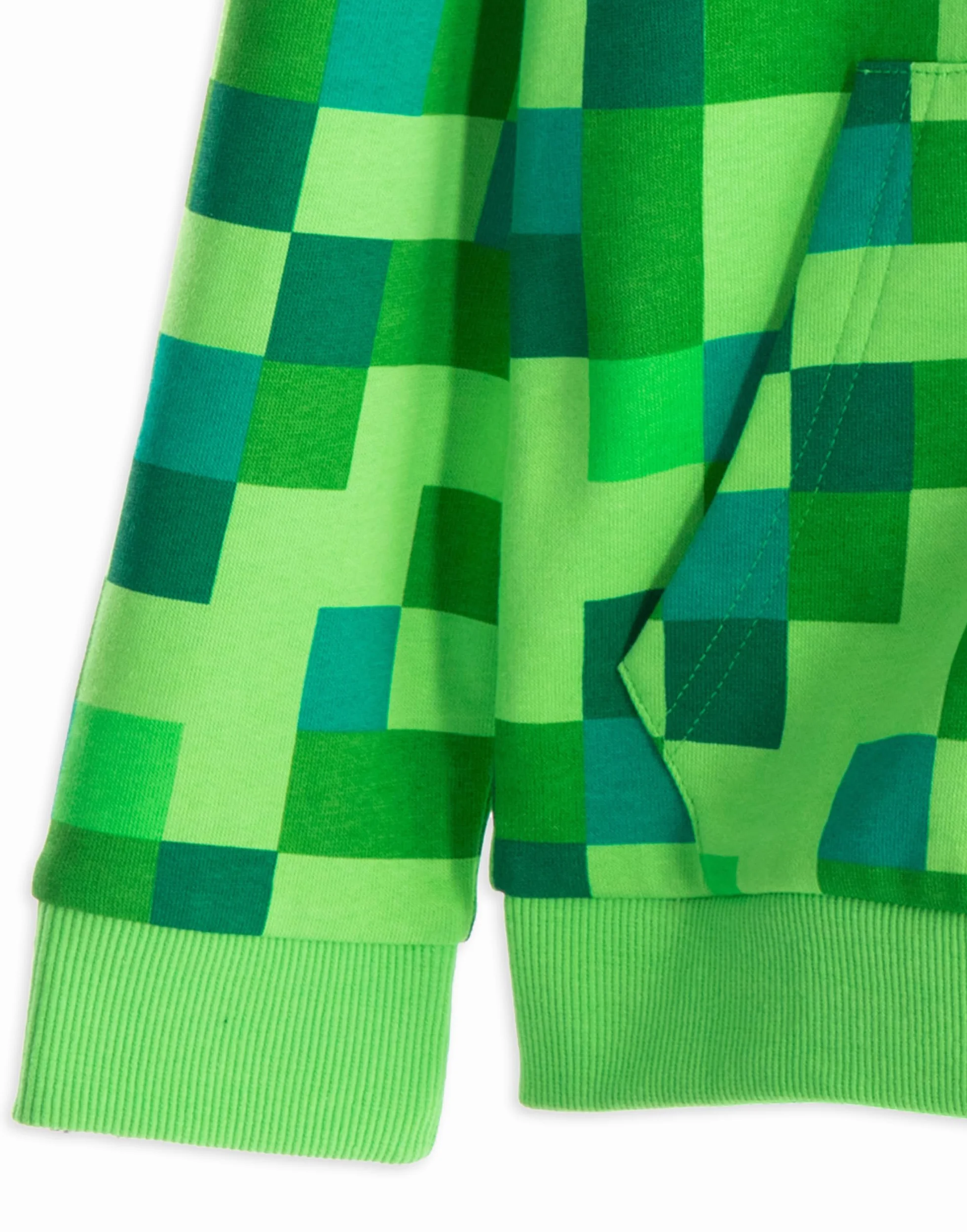 MINECRAFT Creeper officiel caractère Zip Up Hoodie de Enfants/garçon