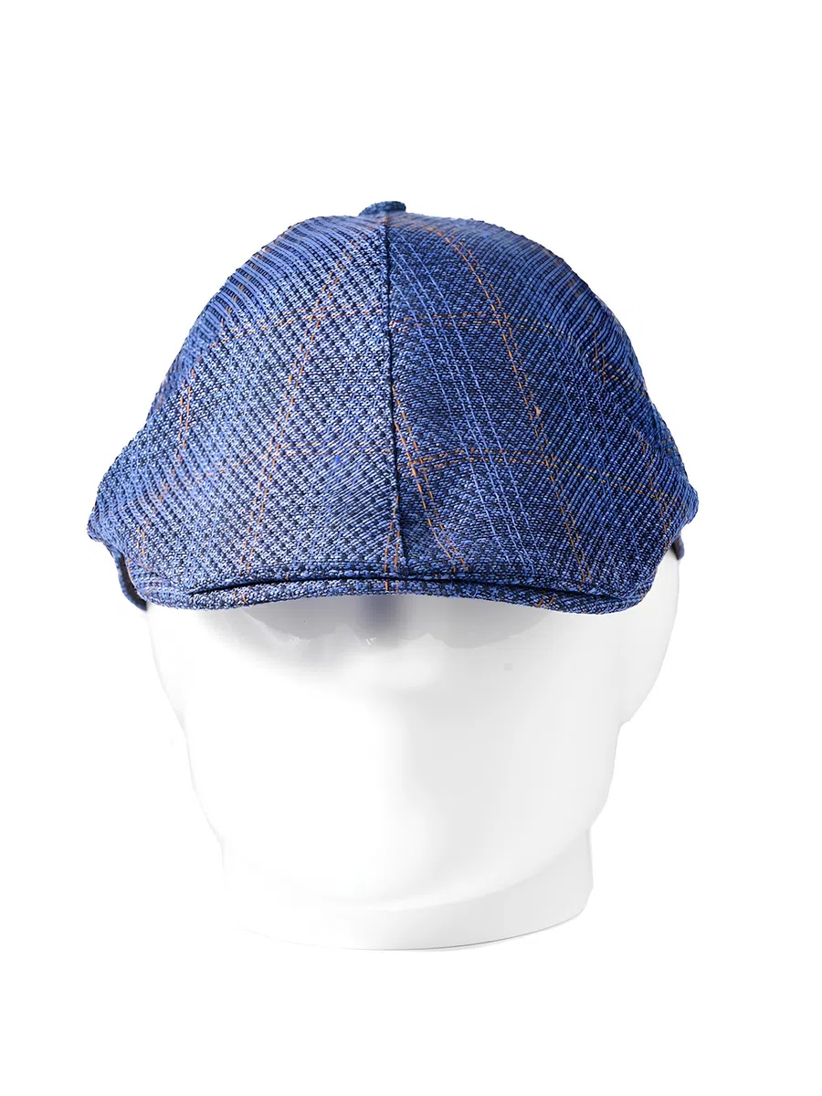 Cappello Piatto Uomo Lino e Cotone - Made in Italy - Berretto Vintage retrò Coppola Siciliana - Elegante, Traspirante, UPF 50 - Taglie 55, 57, 59, 61