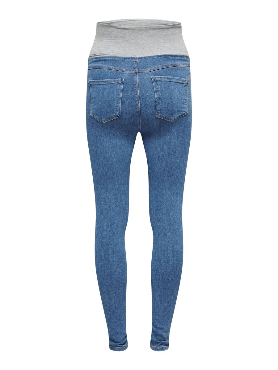 Only - Olmrain Life Reg Skinny Jegging MBD DNM, Jeans Donna