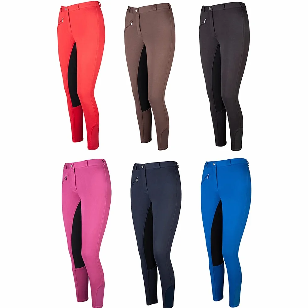 PFIFF - Vollbesatzreithose Thea, Pantaloni da Equitazione. Unisex - Bambini e Ragazzi