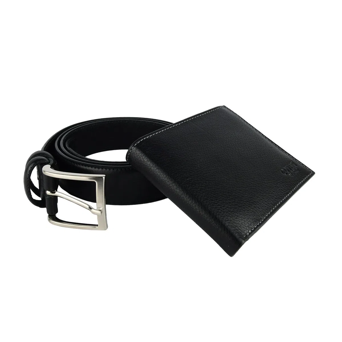 COVERI, Cofanetto Regalo Uomo, Set Cintura e Portafoglio