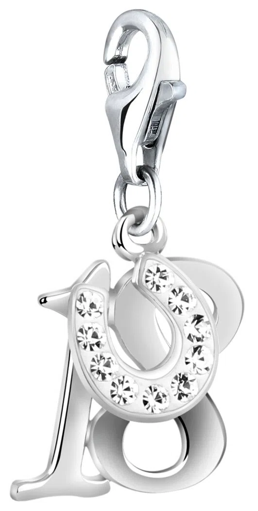 Nenalina ciondolo “18” in argento sterling 925 per chiunque indossi collane 716256-001.