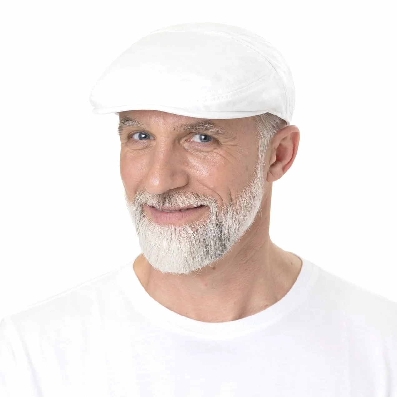Stetson Paradise Coppola Uomo Berretto Piatto Cotone Protezione UV40 Estate Inverno
