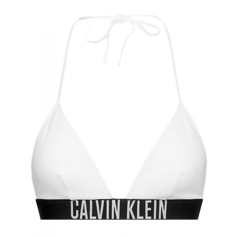 Calvin Klein Top Bikini a Triangolo Donna Imbottito