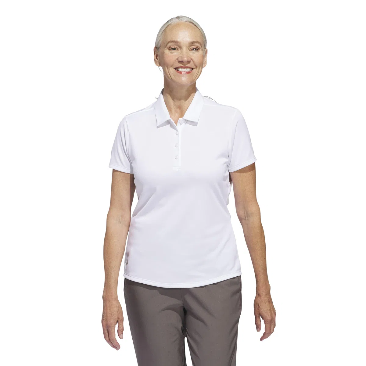 Adidas Solid Performance Polo Shirt Maglietta da Golf Donna
