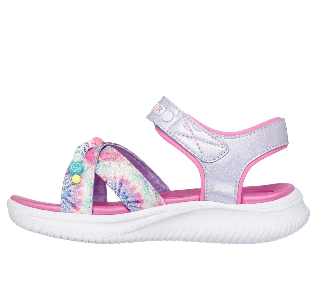 Skechers Jumpsters Sandal Tie Dye BFFs, Bambine e Ragazze