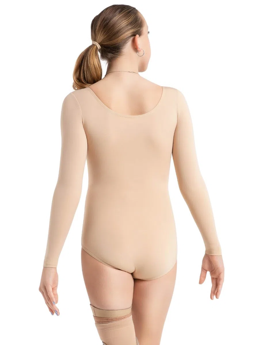 Capezio Body Manica Lunga Body Donna (Pacco da 1)
