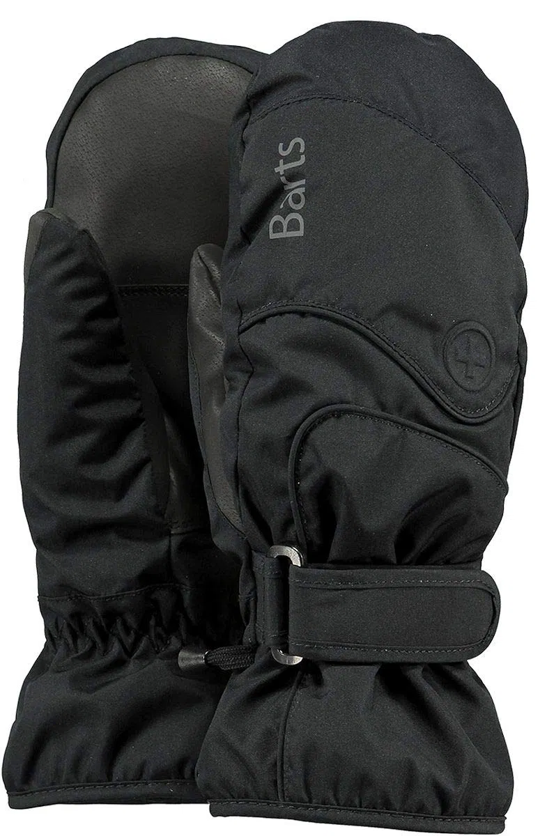 Barts Basic Ski Guanti a Manopola Donna/Uomo - invernali da donna uomo con fodera, Chiusura a strappo Inverno autunno/inverno