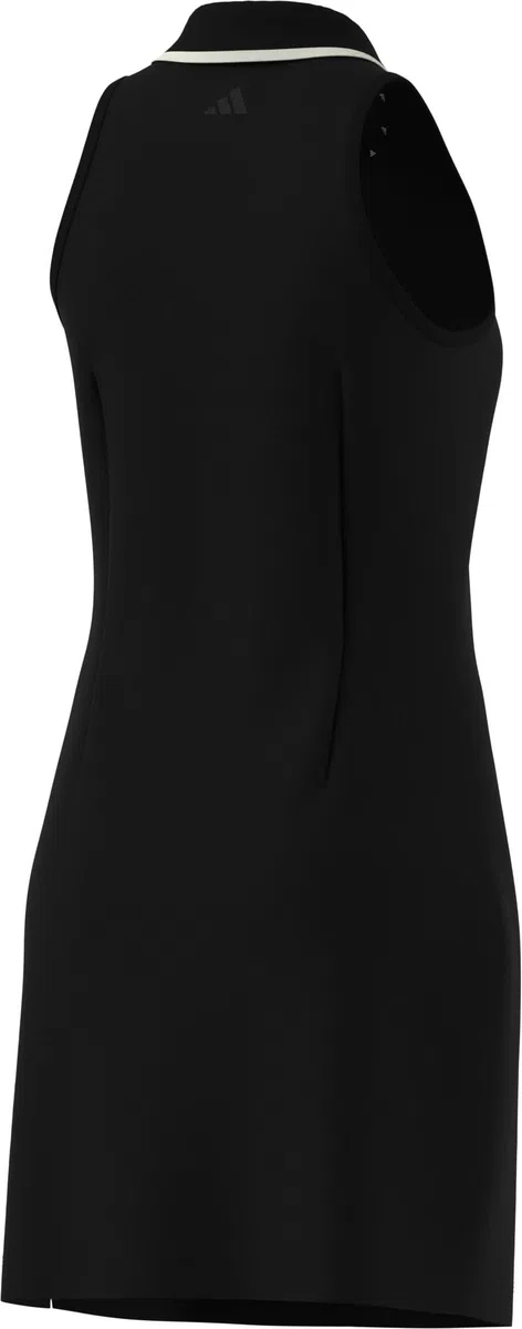 adidas Femme Seasonal Essentials Colorpop Dress with Embroidered Graphic, Black/off White, L
