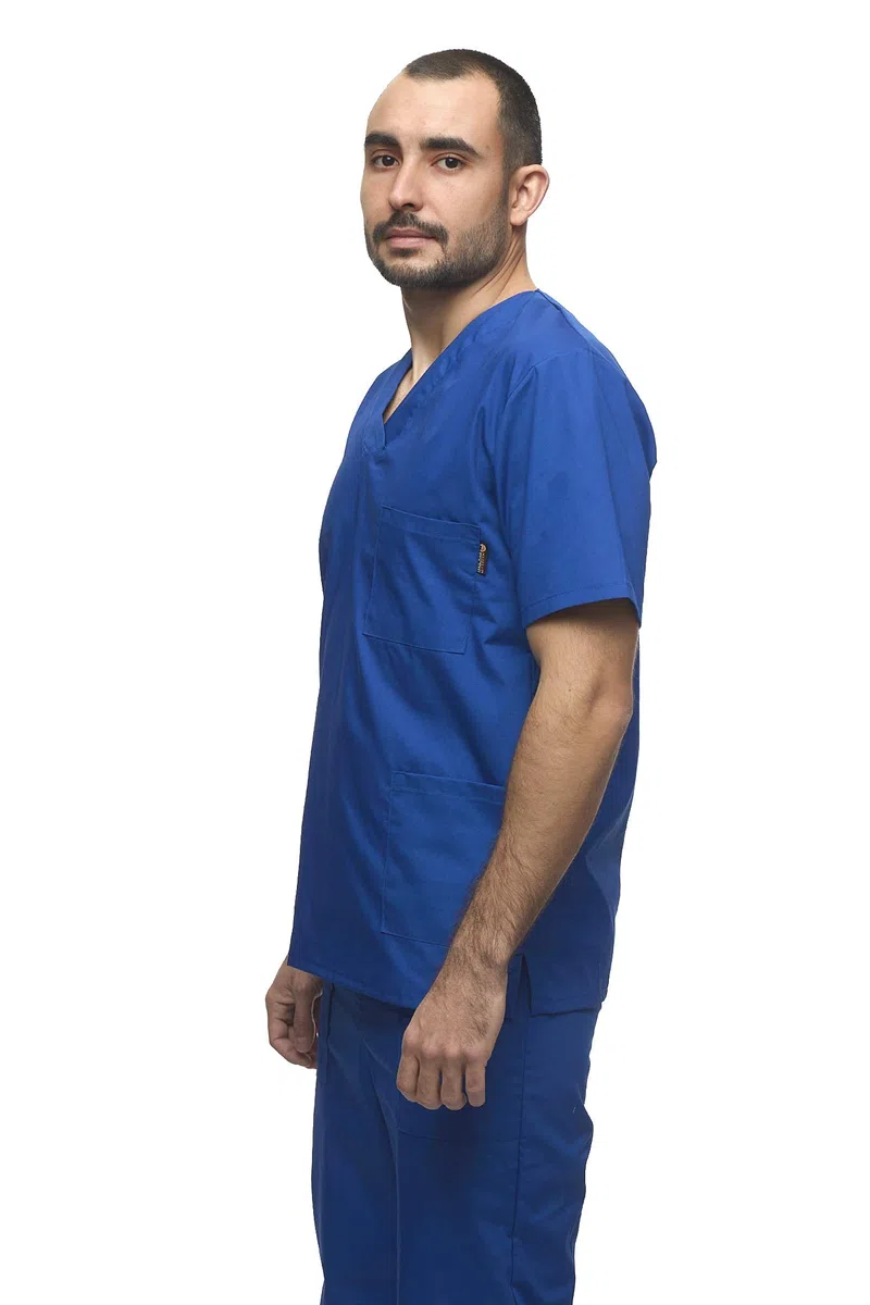 Mazalat - Set Unisex per Uniforme Medica, con Casacca e Pantaloni, Set di Strofinacci Medici, Abbigliamento da Lavoro