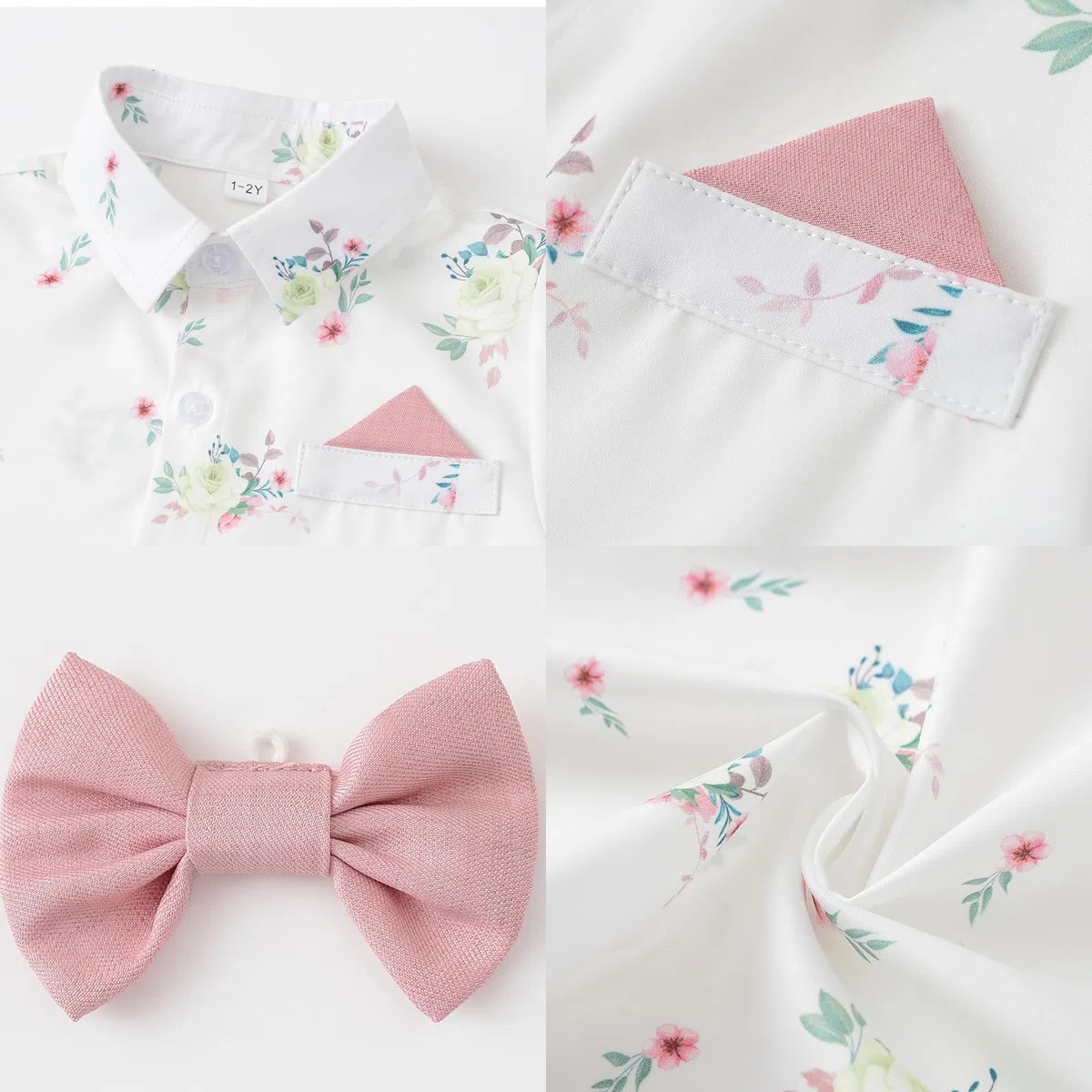 Bambino Ragazzo Abito Formale Set Gentiluomo Abiti Camicia a Manica Lunga con Papillon Bretella Pantaloni Ragazzi Abiti da Sposa
