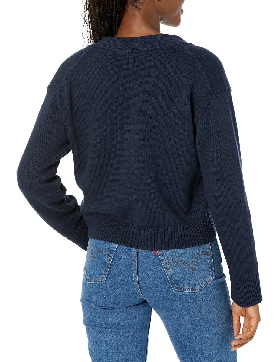 Amazon Essentials Cardigan di Peso Medio, Vestibilità Comoda Donna