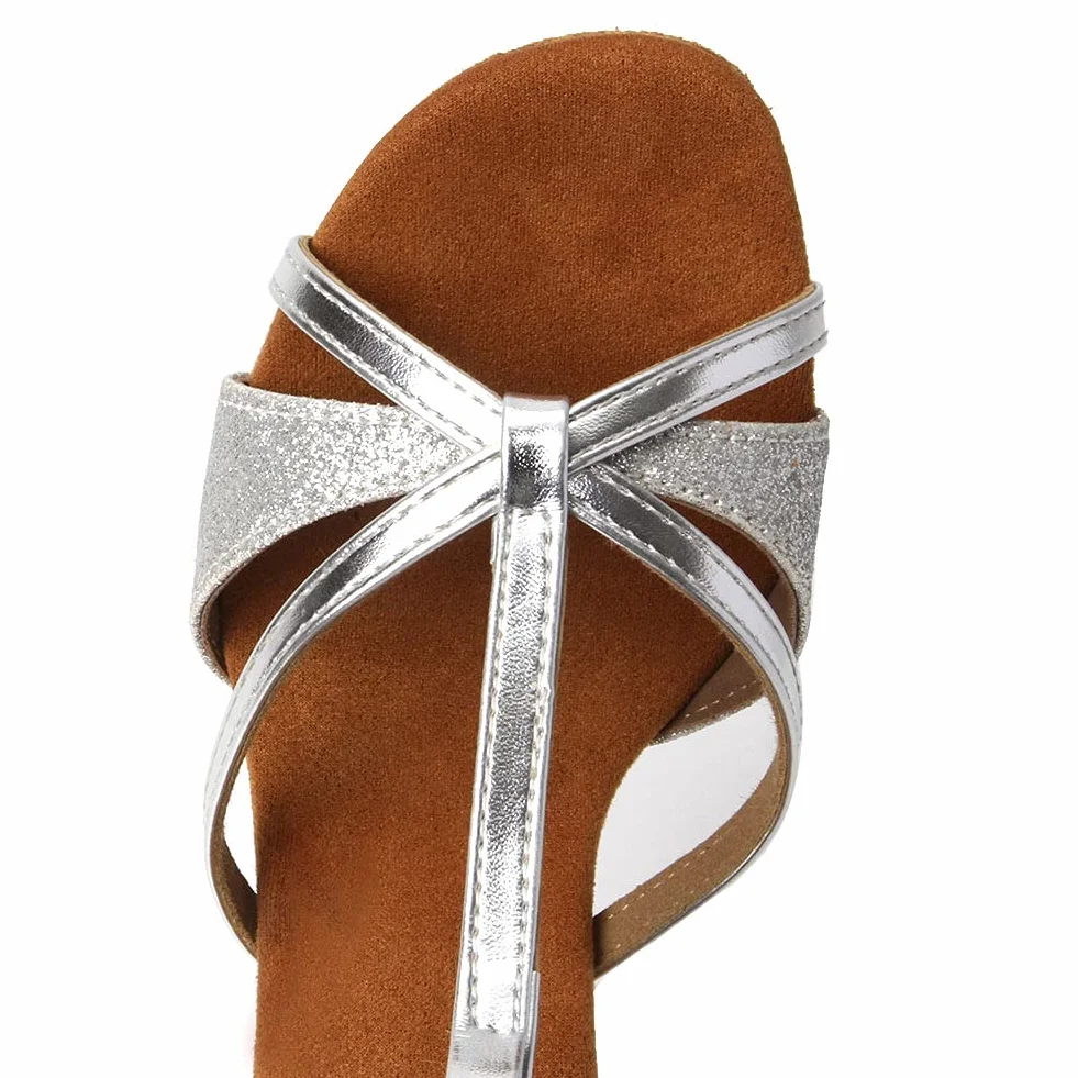 SWDZM Scarpe da Ballo Latino Americano Donna Standard Sala e Bachata Donna Pratica Professionali