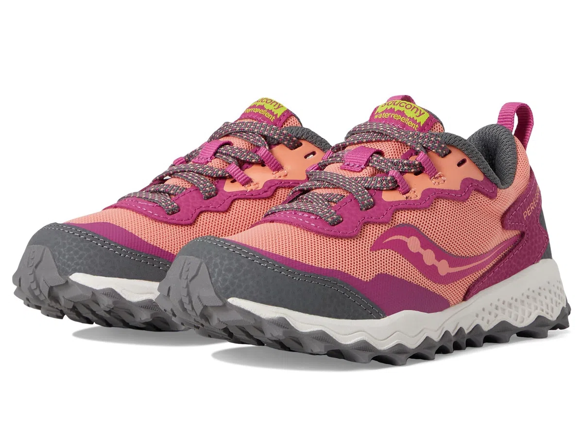 Saucony Scarpe da Ginnastica Unisex per Bambini, con Scudo peregrino, Kdz