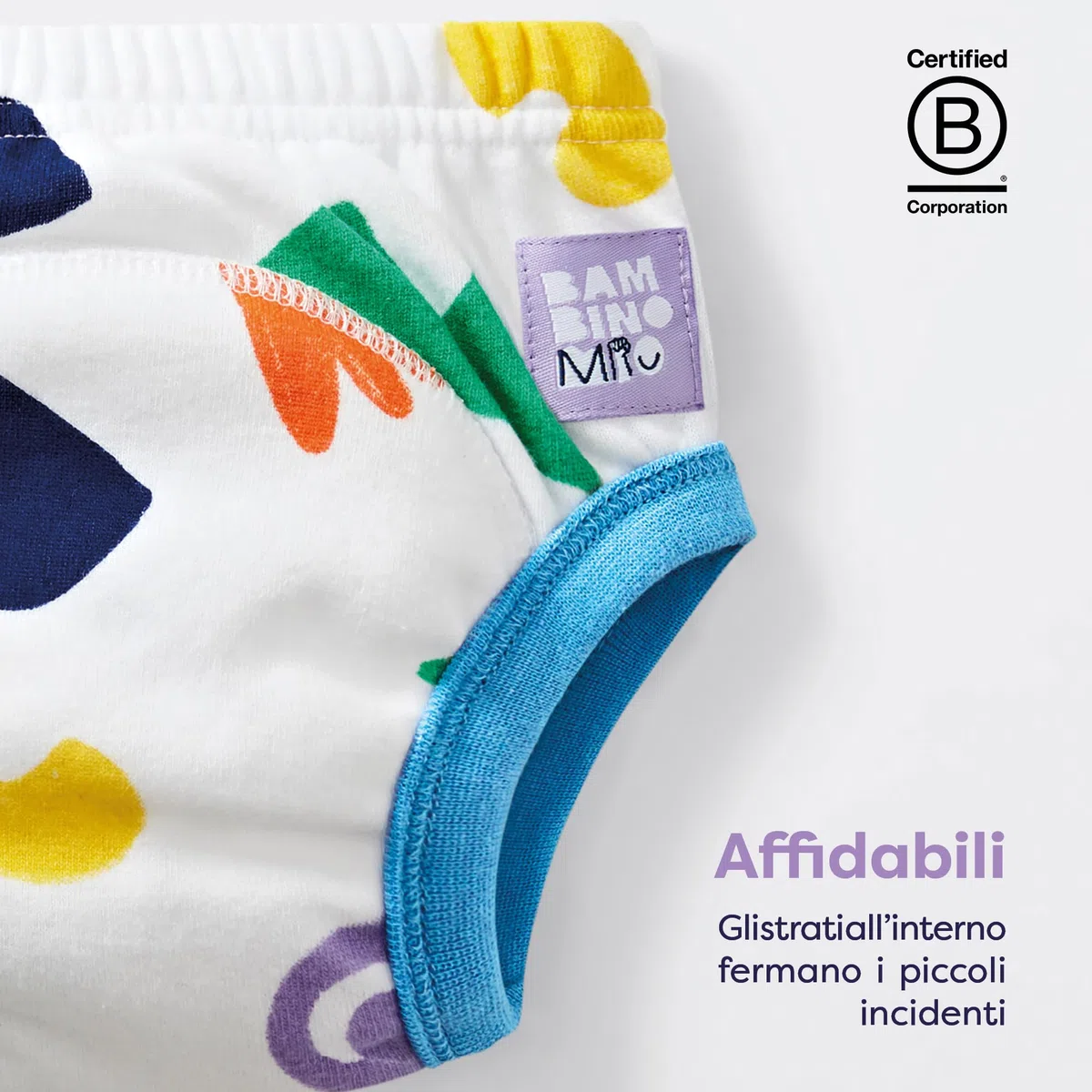 Bambino Mio, Mutandina Allenatrice, Lavabile Ecologica Mutanda Per Bambini, Rosa Chiaro, 3+ Anni