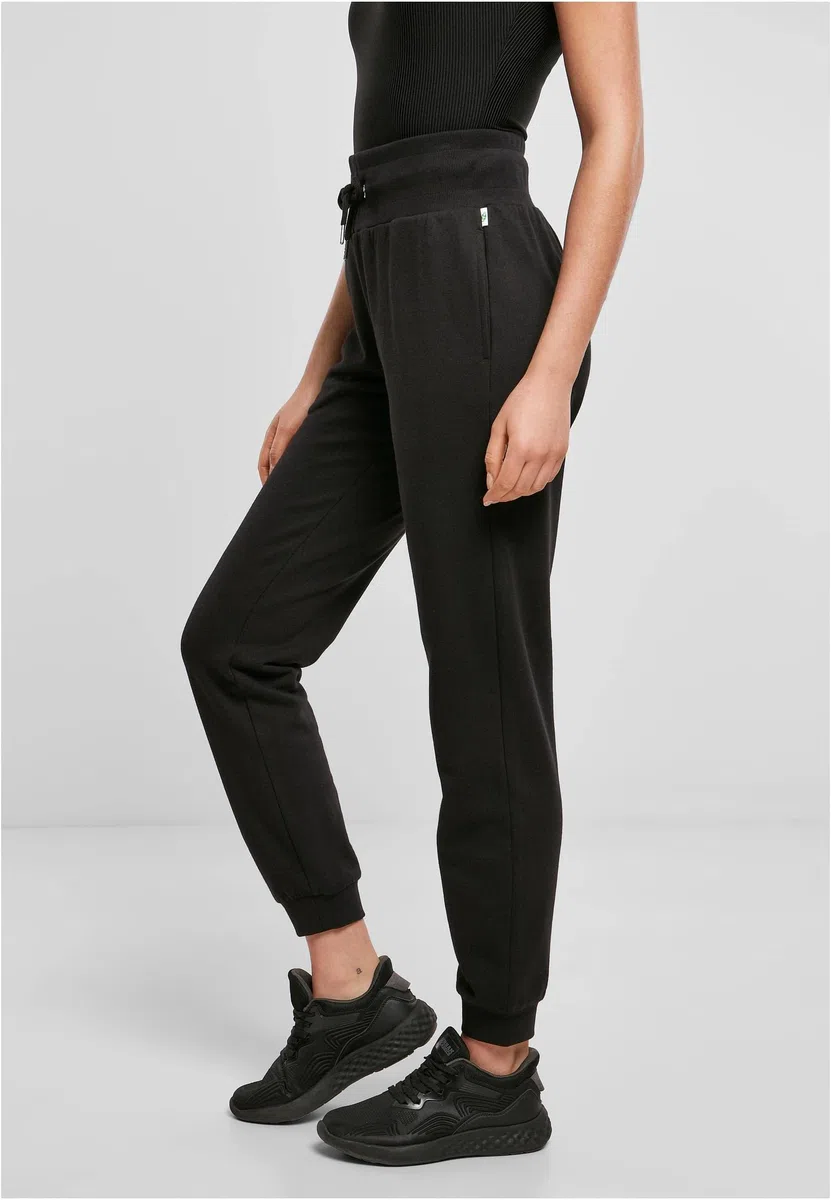 Urban Classics Damen Ladies High Waist Color Melange Sweat Pants
