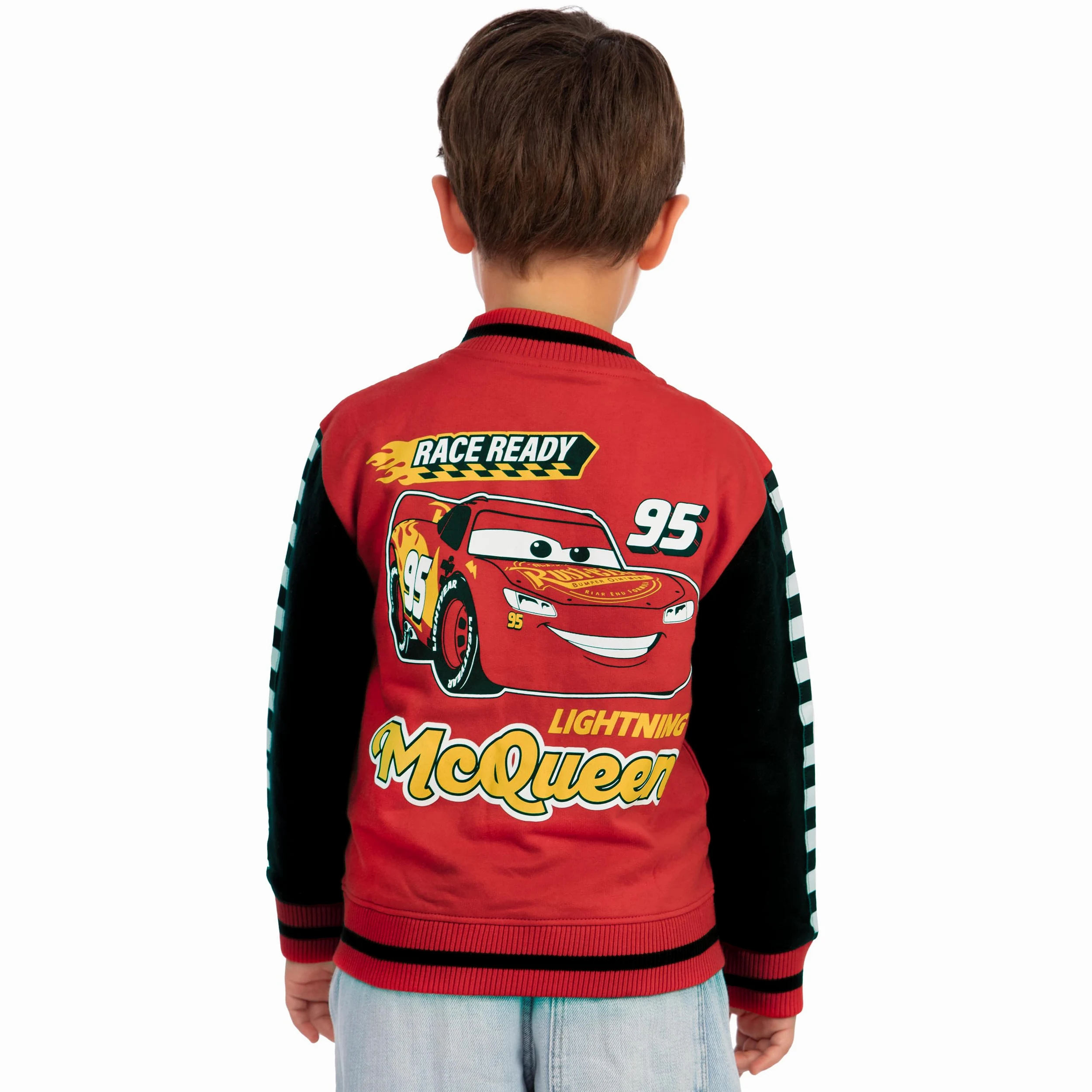 Disney Cars Giacca Ragazzo, Giacca Bomber Saetta McQueen, Giubbotto Ragazzo Saetta McQueen