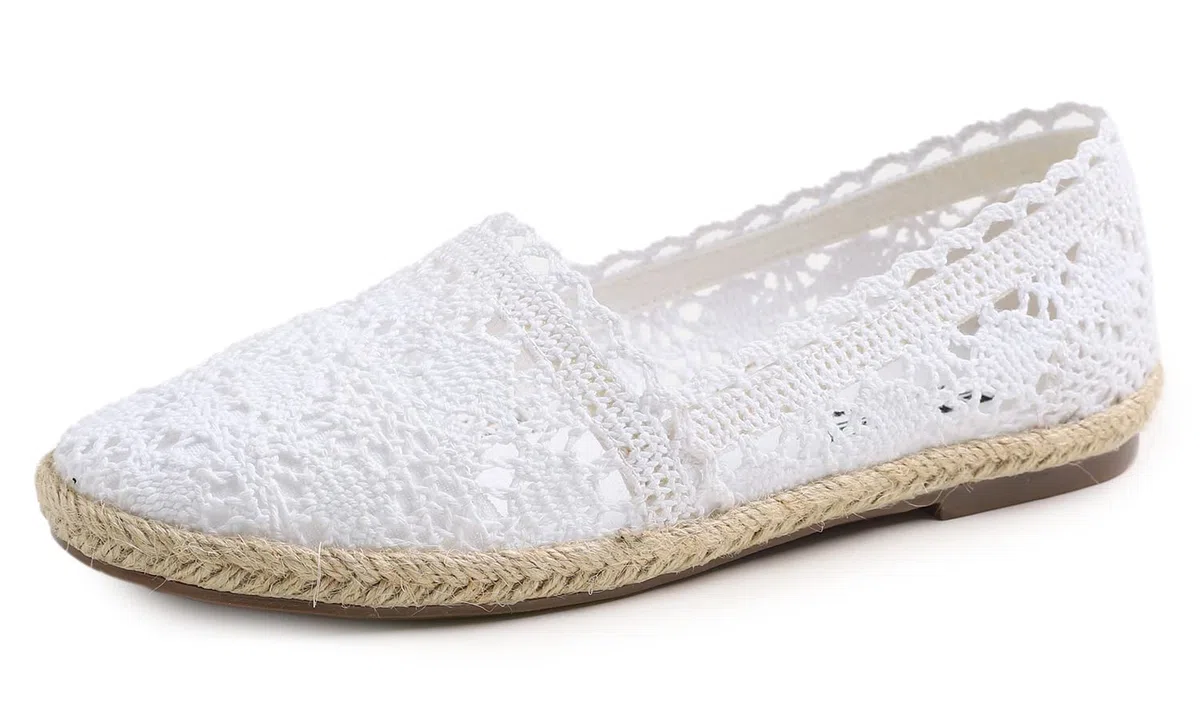 Feversole Close Toe Espadrilles Women's Comfort Breathable Slip On Flats Shoes