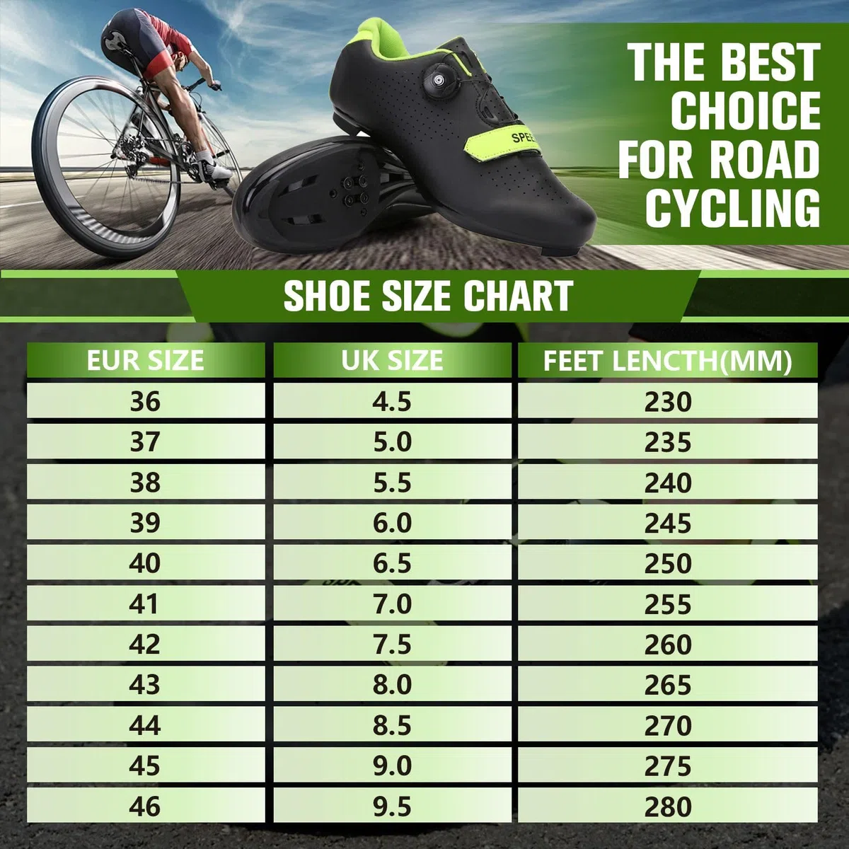 Tinta Unita Scarpe da Ciclismo, Uomo Donna Scarpa da Bici da Strada E MTB, Sneakers Ginnastica Professionali per Esterni Compatibili con Peloton SPD/SPD-SL e Look