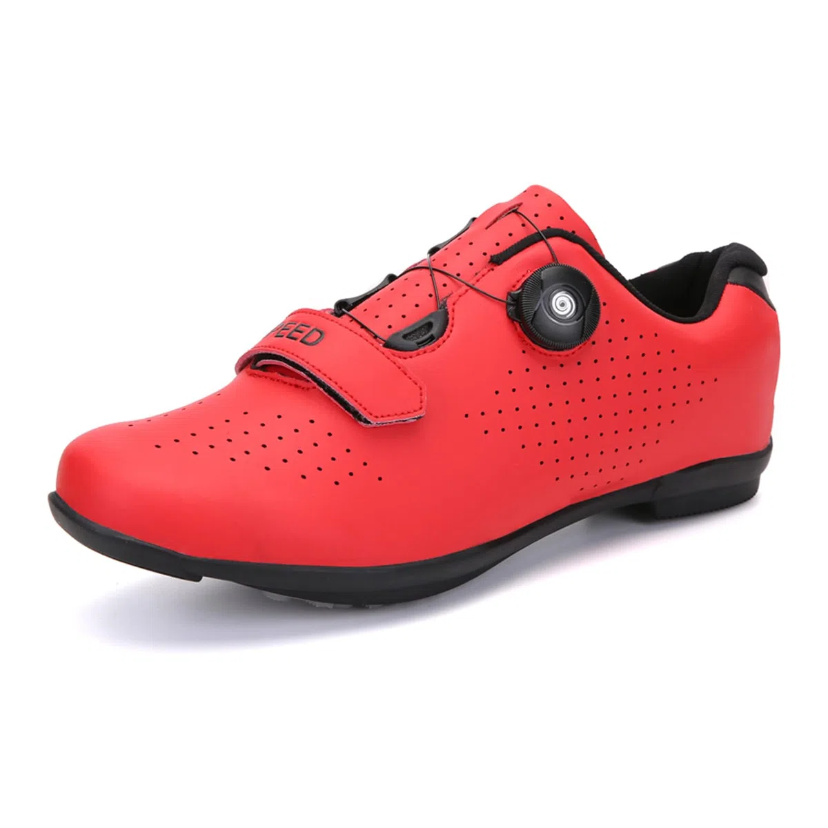 LZQpearl Scarpe da Ciclismo, Scarpe da Strada E da Mountain Bike con Suola in Gomma, Scarpe da Bicicletta per Interni Antiscivolo E Traspiranti con Sistema di Lacci A Rotazione Rapida