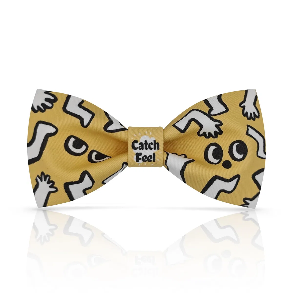 Papillon Uomo Originali Particolari Fantasia Firmate Divertenti con Stampa Spiritoso per Compleanno Festa Carnevale