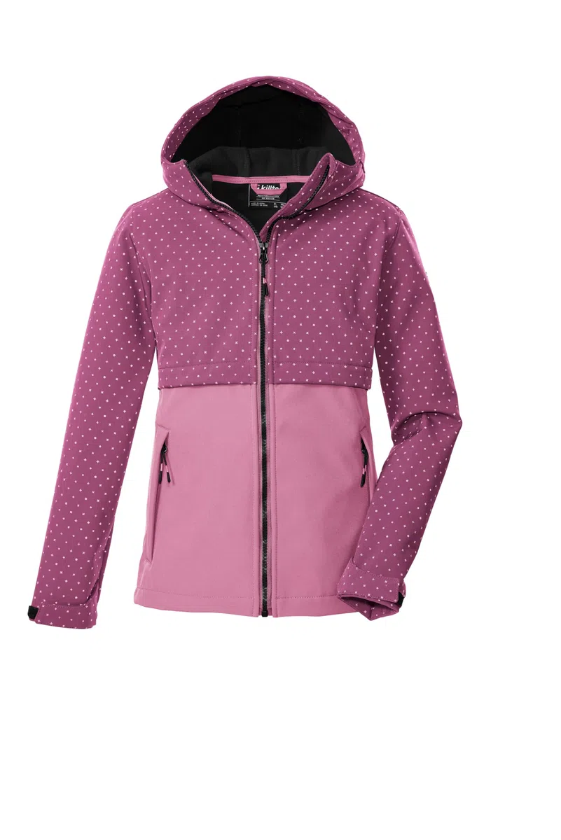 Killtec Kow 227 Grls Sftshll Jckt Giacca softshell con cappuccio Bambine e ragazze