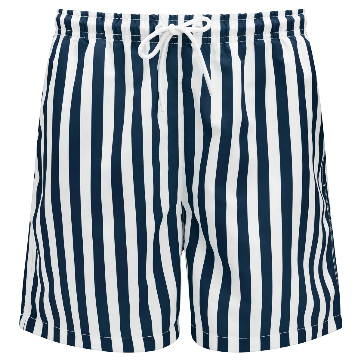 Trendhim Costume da bagno da uomo a righe, 46 cm, ad asciugatura rapida, con elastico in vita, leggero, abbigliamento da spiaggia in diversi colori, design danese per piscina ed estate