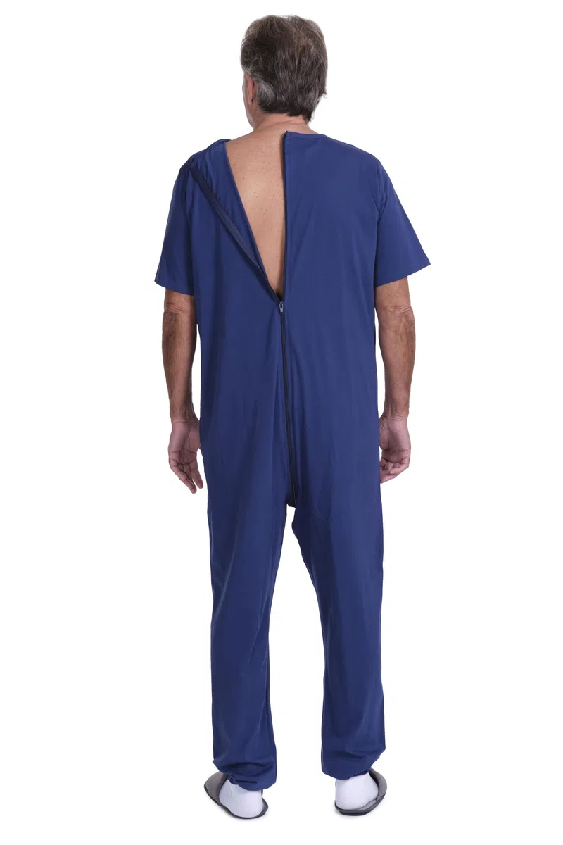 FERRUCCI COMFORT Tutone per Anziani con Chiusura sul Dorso - 9078 MC PL - Utilità - Sanitario - Incontinenza o Alzheimer