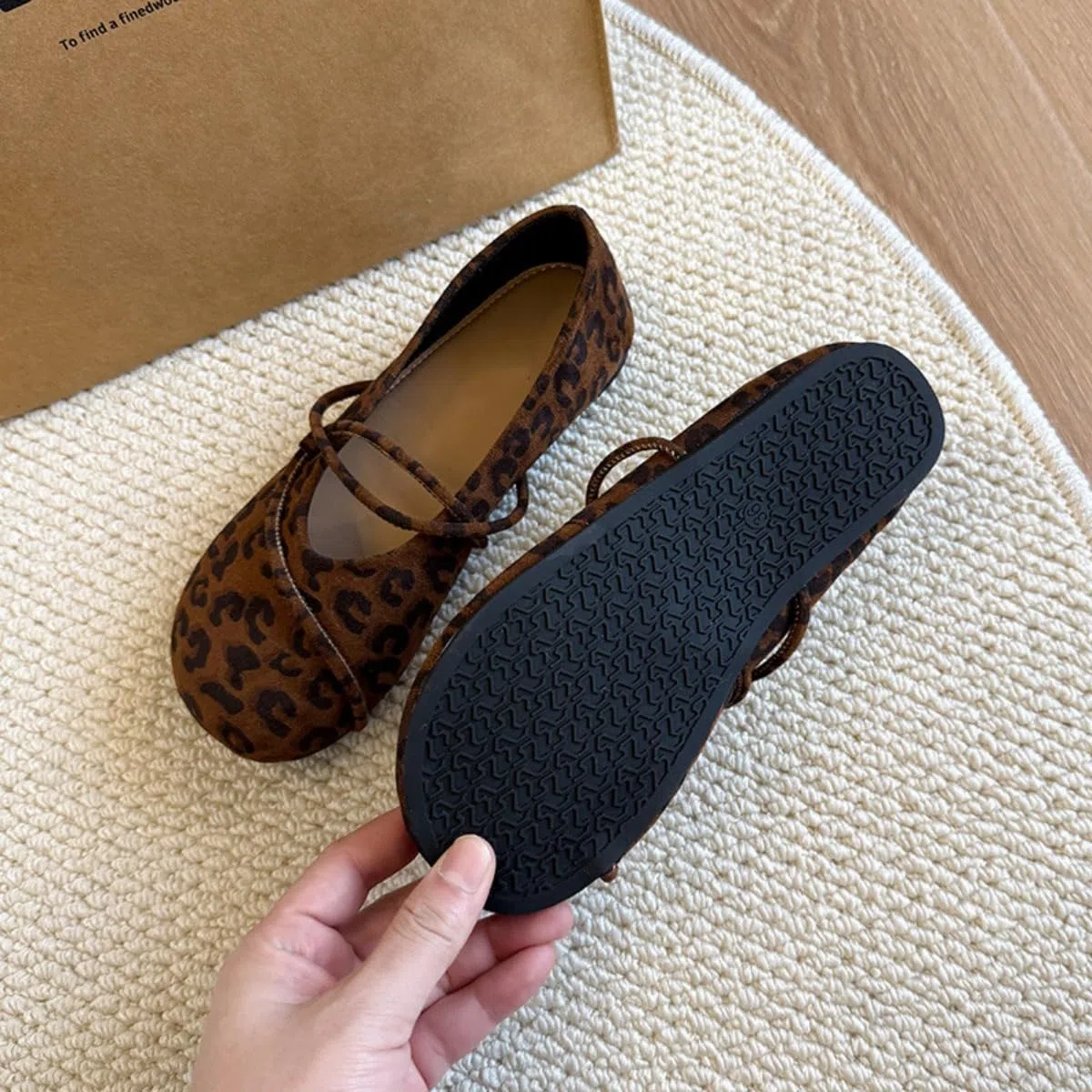 Mary Jane Flat, scarpe ortopediche in pelle scamosciata, con punta arrotondata, classiche, scarpe Mary Jane, scarpe casual da lavoro
