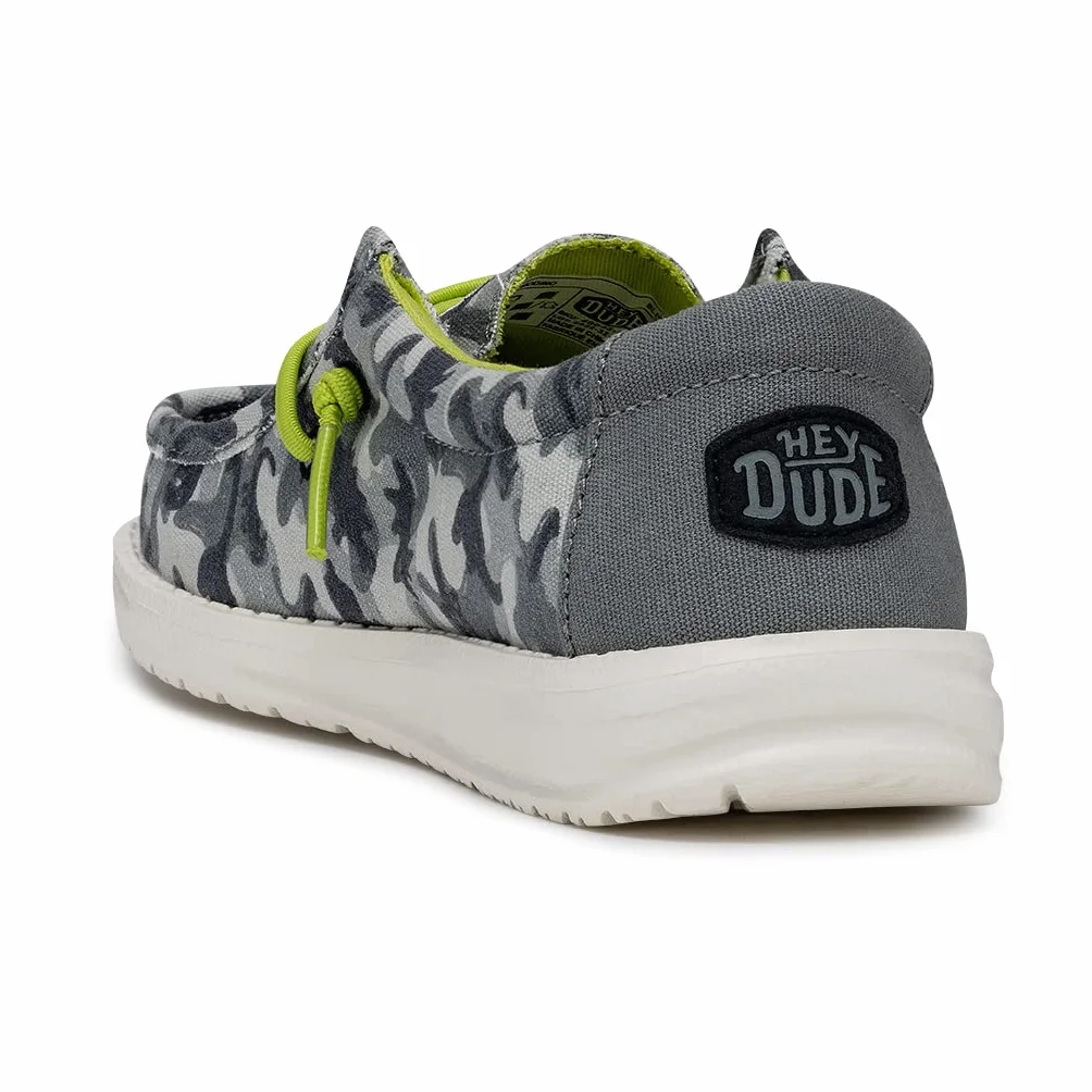 HEYDUDE Wally Youth Camodino MoccasinBambini e Ragazzi