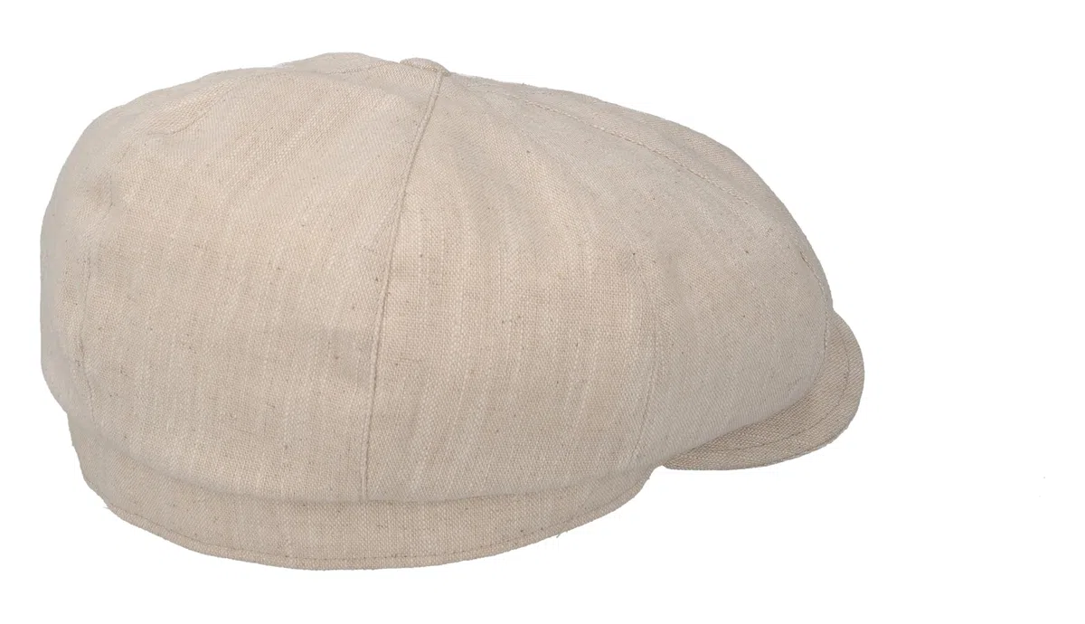 Coppola Uomo Estiva 100% Lino Made in Italy - Cappello Irlandese 8 Spicchi Taglie 55-61