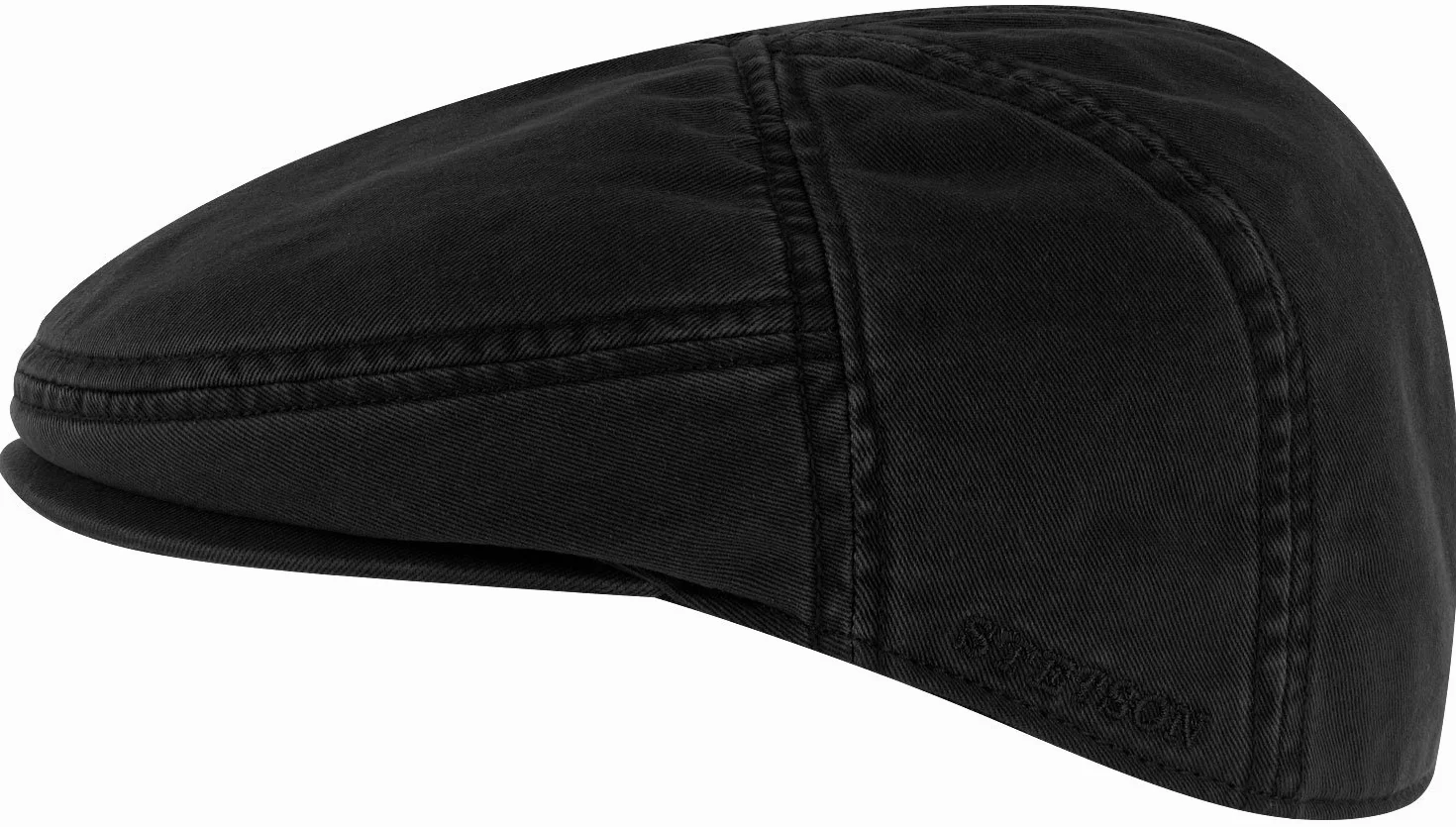 Stetson Paradise Coppola Uomo Berretto Piatto Cotone Protezione UV40 Estate Inverno