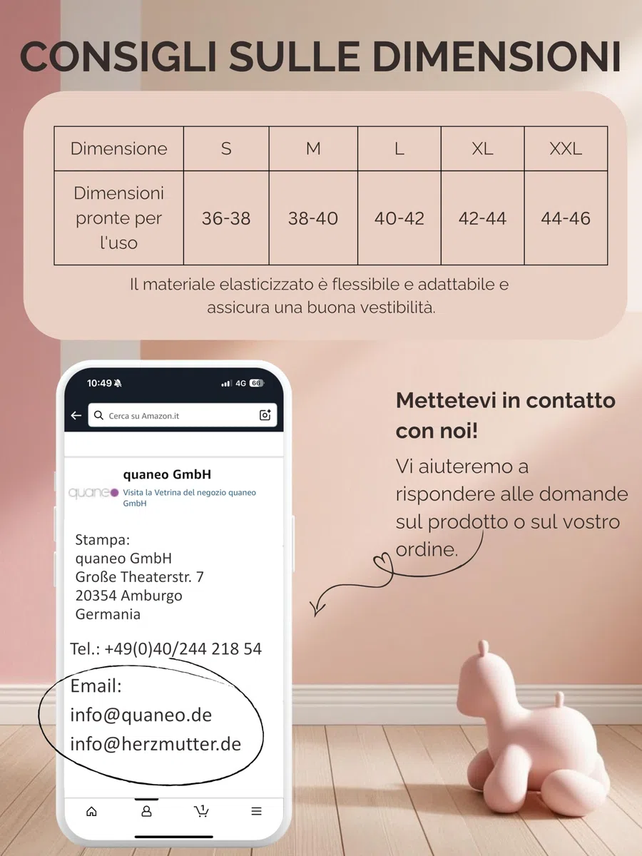 Herzmutter Camicia da Notte premanan - per Allattamento - Bottoni Davanti - Camicie da Notte Post-Parto - Ospedale-Gravidanza - Manica Corta-Pizzo - 2850